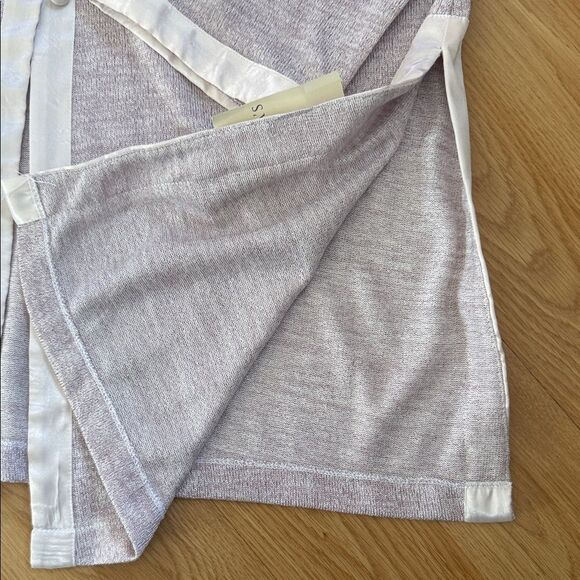 Vintage Victoria’s Secret Light Purple Robe Large White Label Made in USA glam - Picture 8 of 9